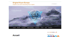 Desktop Screenshot of originalkryoneuropa.com